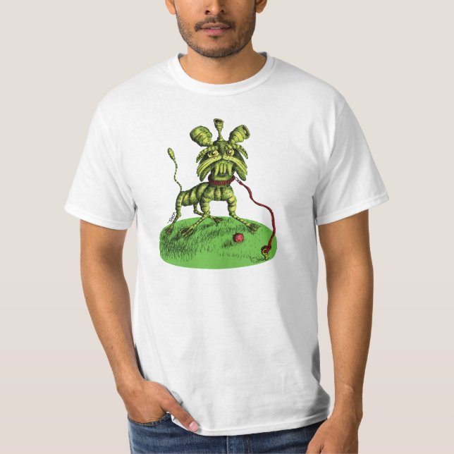 T-shirt Animal familier étranger - Orkiedoodle (Devant)