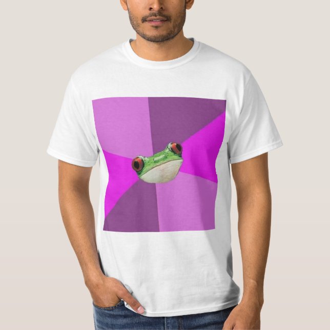 T-shirt Animal fétide Meme de conseil de grenouille de (Devant)