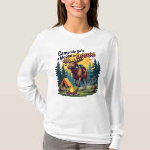 T-shirt Animal Funny Camping