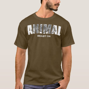T-shirt ANIMAL Gorilla Dumbbell Gym Motivation Fitness Dit