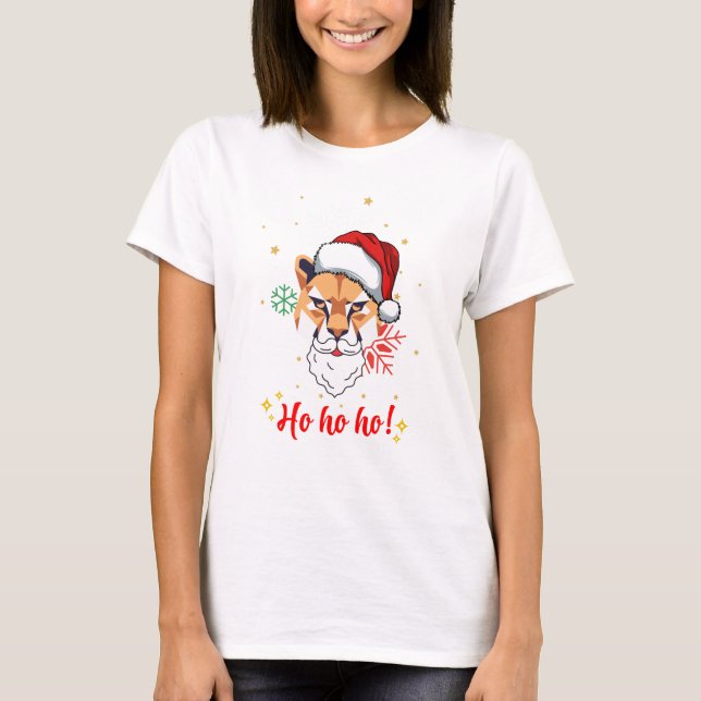 t-shirt animal ho ho ho  (Vorderseite)