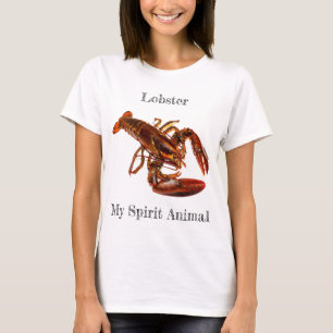 T-shirt animal homard Spirit