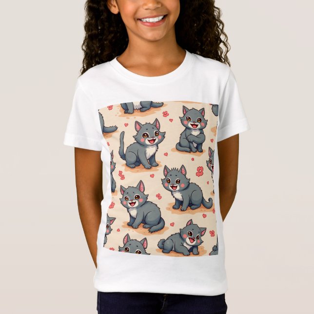 T-shirt animal mignon (Devant)