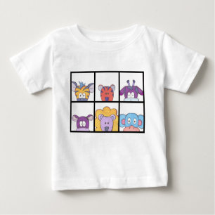 T-shirt animal mignon de bébé