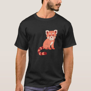 T-shirt Animal mignon de la faune forestière chinoise Pand
