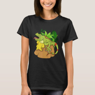 T-shirt Animal Reptile Tropical Lizard Animaux de compagni