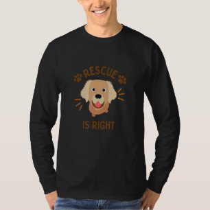 T-shirt Animal Shelter Volunteer Dog Secourt Adopter Don't