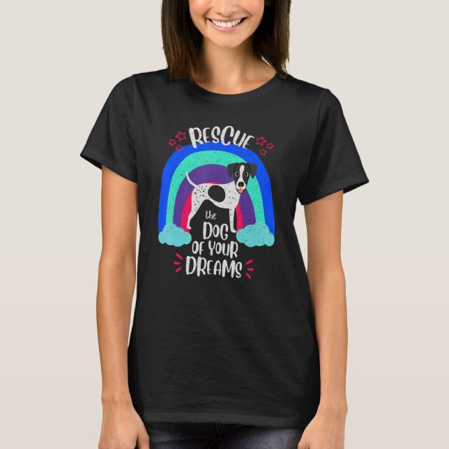 T-shirt Animal Shelter Volunteer Secourez Le Chien De Votr (Devant)