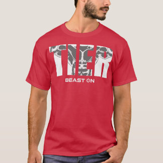 T-shirt AnimalMuscles Beast OnGym Motivation Fitness Sayin