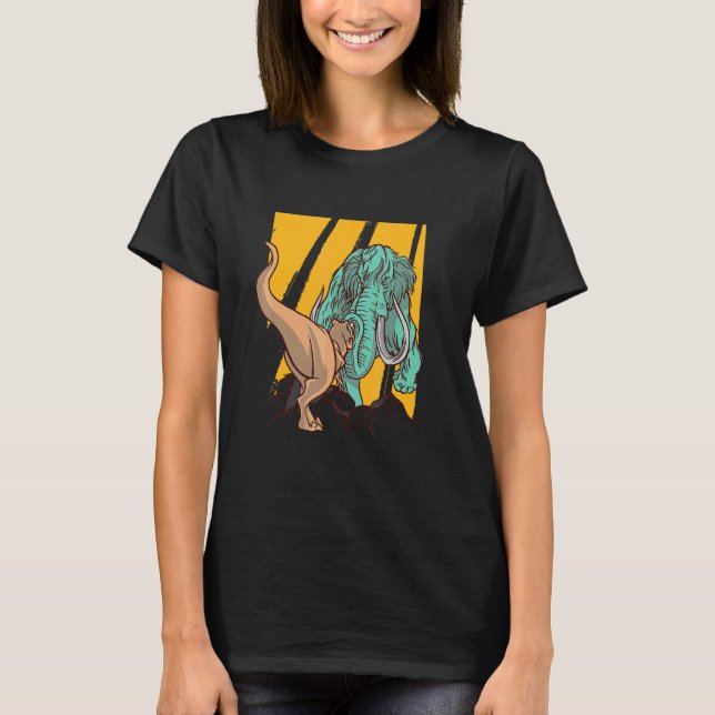 T-shirt Animals Mammoth Old (Devant)