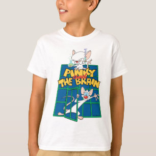 T-shirt Animaniacs   Pinky et le graphique de la cage cér