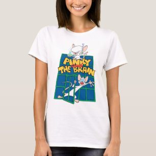 T-shirt Animaniacs Pinky et le graphique de la cage céré