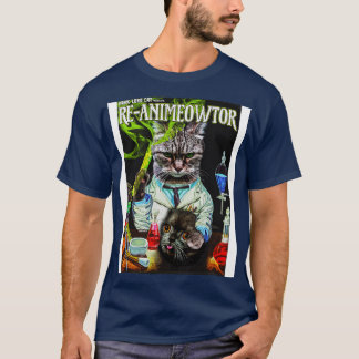 T-shirt Animateur de chat