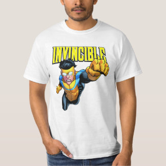 T-shirt Animation comique invincible