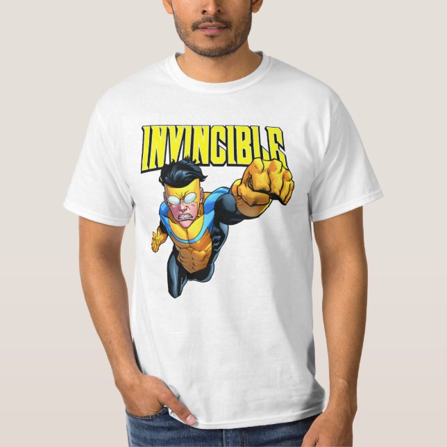 T-shirt Animation comique invincible (Devant)