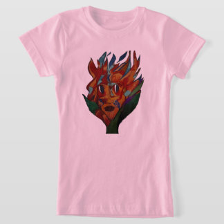 T-Shirt Animation Fleur Flamboyante