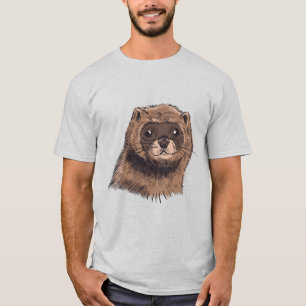 T-shirt Animau de vison