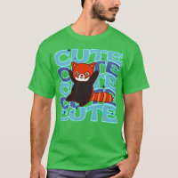 Animaux adorables Couleur Rouge Panda Bleu