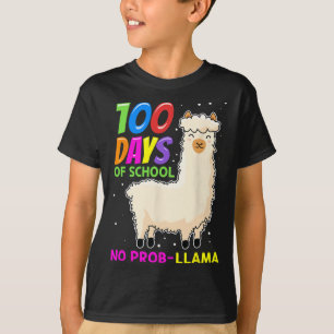 T-shirt Animaux Agricoles - 100 Jours D'École Pas De Prob-