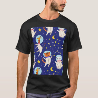 T-shirt Animaux astronautes