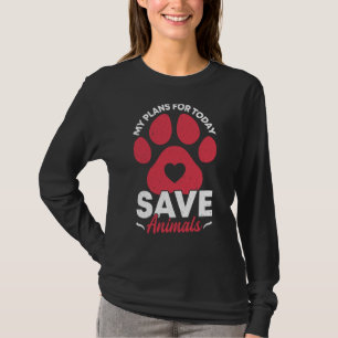 T-shirt Animaux au-dessus des gens Animaux Activistes Seco