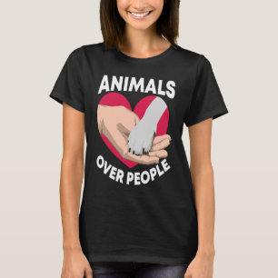 T-shirt Animaux au-dessus des gens Animaux Activistes Seco