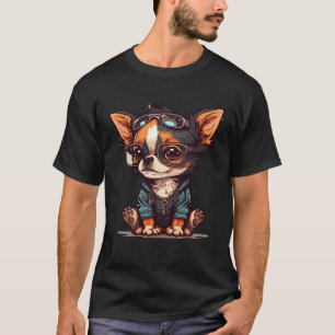 T-shirt Animaux Chien Chat Hibou Renard Mignon 1