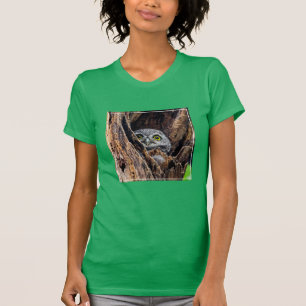T-shirt Animaux de bébés cutest   Chouette tachetée