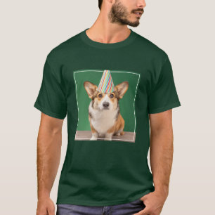 T-shirt Animaux de bébés cutest Corgi Anniversaire Chiot