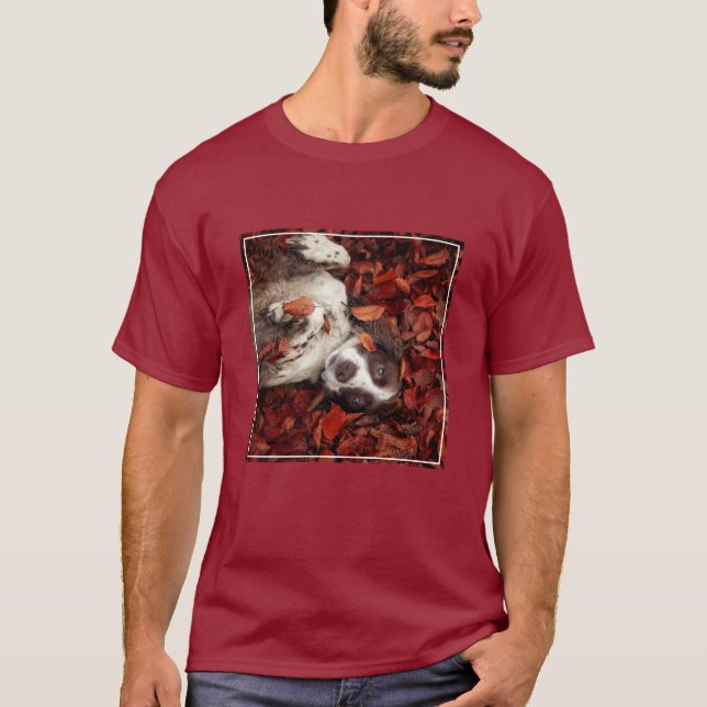 T-shirt Animaux de bébés cutest | L'espagnol dans les feui (Devant)