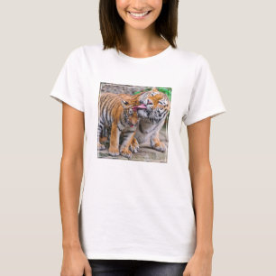 T-shirt Animaux de bébés cutest   Sibérie Tiger Famille