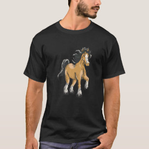 T-shirt Animaux de cheval sauvage