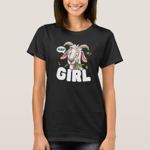 T-shirt Animaux de chèvre Chèvre Lady Rancher Ferme 1