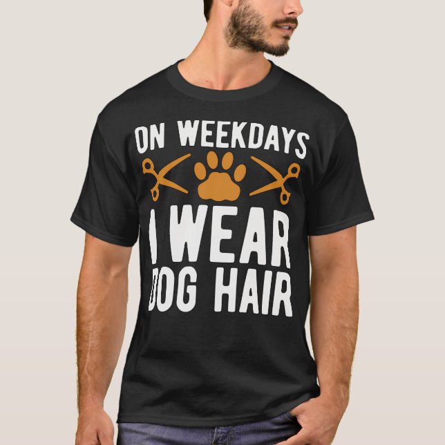 T-shirt Animaux De Compagnie En Semaine I Animaux De Compa (Devant)