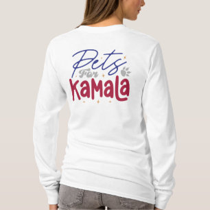 T-shirt Animaux de compagnie pour Kamala Harris 2024