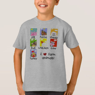 T-shirt Animaux de ferme