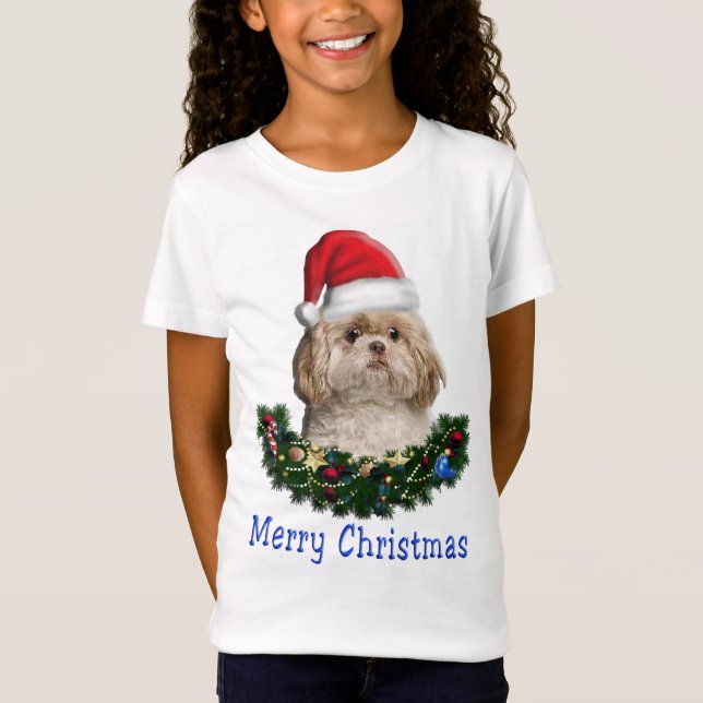 T-Shirt Animaux de Noël (Devant)