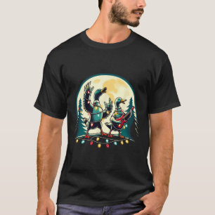 T-shirt Animaux de Noël Cute Ducks Xmas Amoureux des anima