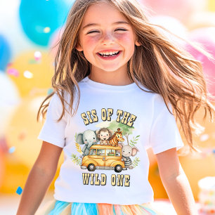 T-shirt Animaux de safari pour l'anniversaire des garçons