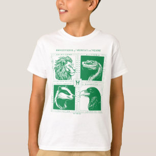 T-shirt Animaux des maisons HOGWARTS™ en grille