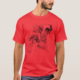T-shirt Animaux du Congo