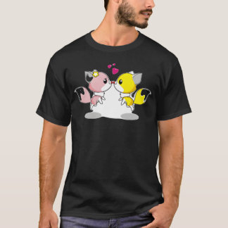 T-shirt Animaux en amis amoureux