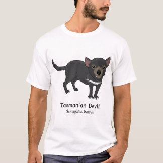T-shirt Animaux En Danger D'Australie - Diable De Tasmanie