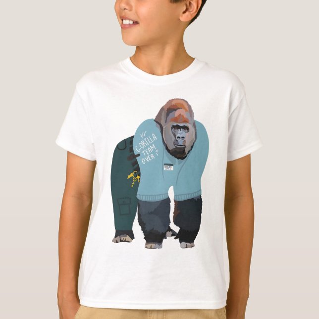 T-shirt Animaux en tant que gardiens de table (Devant)