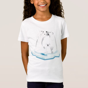 T-Shirt Animaux en voie de disparition - Ours polaire