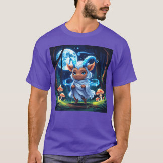 T-shirt animaux légendairesle diable bleu dans la famille