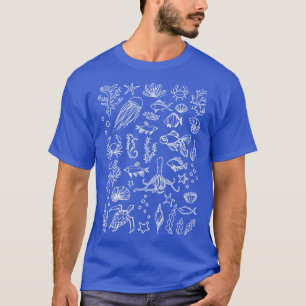 T-shirt Animaux marins