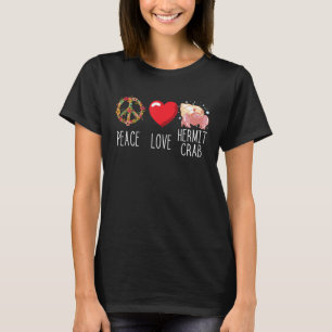 T-shirt Animaux marins Crabe solitaire Crabe solitaire Am
