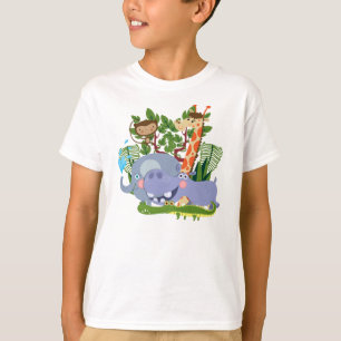 T-shirt Animaux mignons de safari