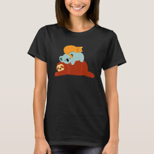 T-shirt Animaux Mignons Koala Paresseux Chat Chaton